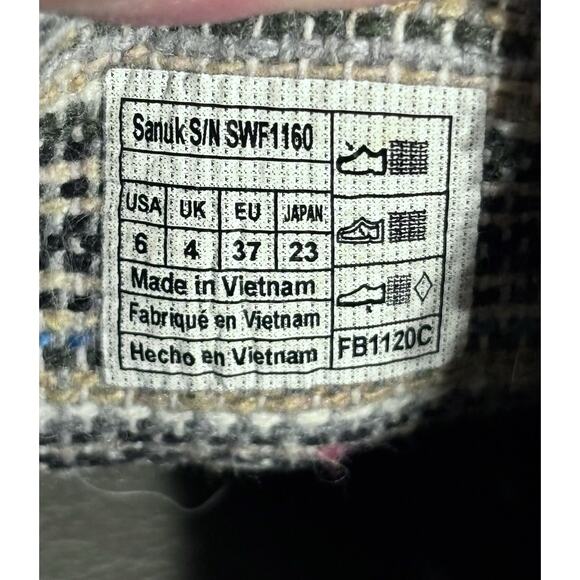 Sanuk Donna Women's 6 Natural Hemp Slip-On Shoes SWF1160 Sidewalk Surfer - Picture 7 of 7